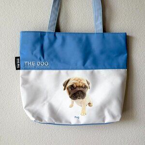 The Dog Artlist Collection Pug Tote Bag 2000s vintage
